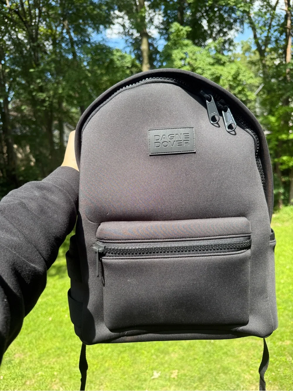 Dagne Dover Black Compact Backpack